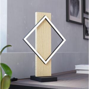 Eglo 901932 - Lampada da tavolo LED BOYAL LED/13W/230V nera/beige