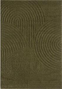 Tappeto verde scuro 160x230 cm Whirl - ESTE