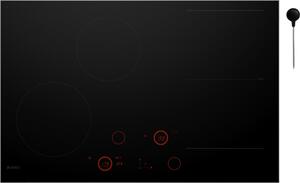 ASKO Piano Cottura Induzione 4 Fuochi Larghezza 80 cm in Vetroceramica colore Nero - HID824GC