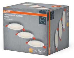 Osram - Set da 3 faretti da incasso SPOT LED/8W/230V 3000K bianco