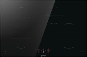 Gorenje Piano Cottura Induzione 4 Fuochi Larghezza 80 cm in Vetroceramica colore Nero - GI821FM