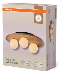 Osram - Plafoniera WOOD NEST 3xG9/5W/230V in legno di Hevea