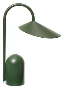 Ferm LIVING Lampada da tavolo LED Arum, verde, dimmerabile, IP44