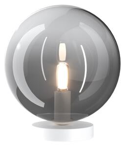 Abat-jour moderna top light eclipse 1184 bi p fu g9 led vetro lampada tavolo - Top Light