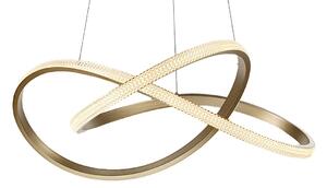 Lampadario classico led pan international infinity 60 grf17112 led 3600lm 3000°k lampada soffitto - Pan International