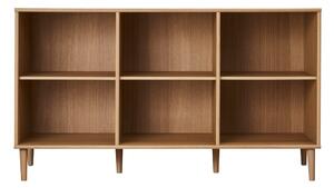 Libreria in rovere naturale scuro 133x75 cm Mistral - Hammel Furniture