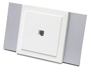 Faretto incasso gesso 9010 belfiore miniled quadro 4249 r 50g ip20 ip44 plafone soffitto bianco verniciabile - Belfiore - 9010