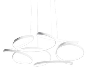 Lampadario led promoingross flower s80 led cct 3591lm dimmerabile dinamica telecomando - Promoingross