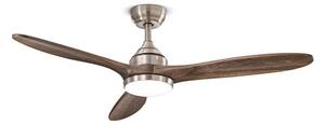 Ventilatore perenz triade 7171 cr ct led metallo legno acrilico - Perenz