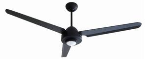 Ventilatore moderno italexport black libellula 5702 led lampada soffitto - Italexport Srl