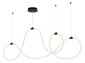 Lampadario led redo group henk 01-3557 sand black 2700lm dimmerabile lampada soffitto ultramoderna - Redo Group