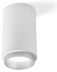 Plafoniera gesso sforzin illuminazione propilei t488 gu10 led anelli colorati - Sforzin Illuminazione