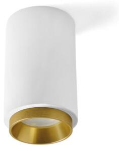 Plafoniera gesso sforzin illuminazione propilei t407 gu10 led anelli colorati - Sforzin Illuminazione