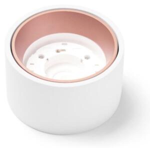 Plafoniera gesso sforzin illuminazione nasso tonda t425 gx53 led alluminio soffitto - Sforzin Illuminazione