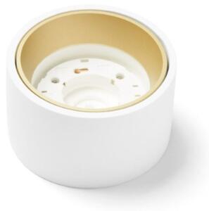 Plafoniera gesso sforzin illuminazione nasso tonda t424 gx53 led alluminio soffitto - Sforzin Illuminazione