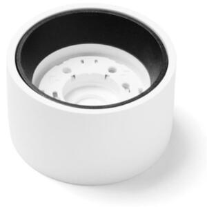 Plafoniera gesso sforzin illuminazione nasso tonda t422 gx53 led alluminio soffitto - Sforzin Illuminazione