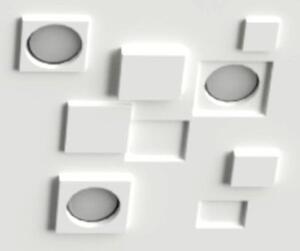 Faretto incasso lampadari bartalini ognir fp45 gu10 led gesso verniciabile - Lampadari Bartalini Gesso