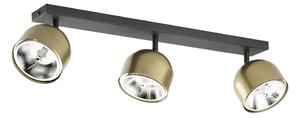 Faretto ALTEA 3xAR111 GU10/50W/230V oro/nero