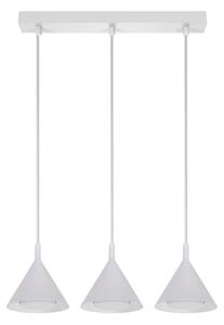 Brilagi - Lampadario sospeso su cavo CONE TRIPLE 3xGX53/15W/230V bianco