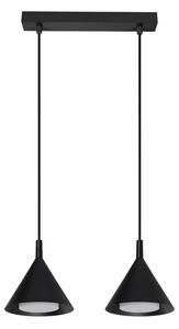 Brilagi - Lampada a sospensione con cavo CONE DOUBLE 2xGX53/15W/230V nera
