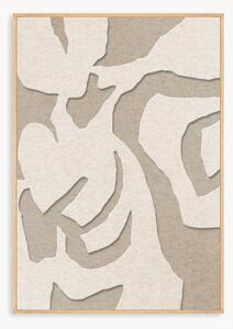Quadro acustico incorniciato Soft Embrace 1