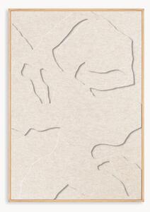 Quadro acustico incorniciato Silent Shadows