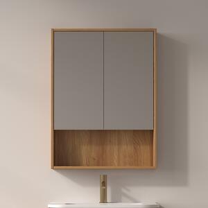 Specchio bagno contenitore 60 cm stile scandinavo | KAM-NORTH-60 - KAMALU