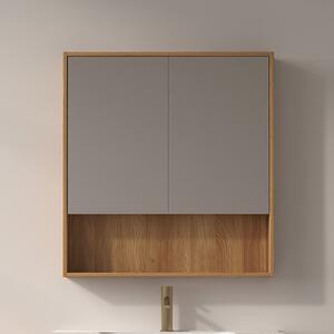Specchio bagno contenitore 75 cm stile scandinavo | KAM-NORTH-75 - KAMALU