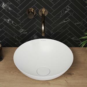 Kaldewei AVELLINO, lavabo da appoggio, modello 3204, diametro 36 cm