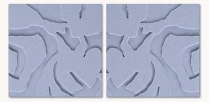 Set di 2 pannelli fonoassorbenti componibili Soft Embrace 1+2