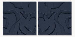 Set di 2 pannelli fonoassorbenti componibili Soft Embrace 1+2