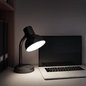Lampada da scrivania moderno Buro nero, in metallo, INSPIRE