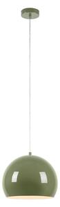 Lampadario verde con paralume in metallo ø 28 cm Pop – Markslöjd