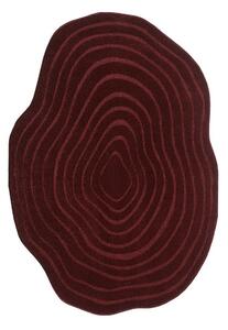 Tappeto bordeaux 160x230 cm Pebble - ESTE