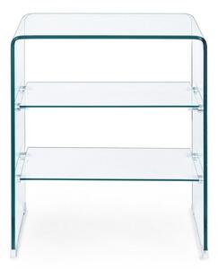 Tavolino in vetro 40x50 cm Iride – Bizzotto