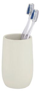 Portaspazzolino color crema in ceramica Fablo – Wenko