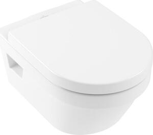 Villeroy & Boch Architectura WC à fond creux, suspendu, DirectFlush, 370x530mm, blanc, 5684R0R1, 5684R0R1