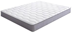 Materasso a molle insacchettate 140x200 cm, supporto H3, altezza 20 cm, con moduli ergonomici e supporto per la zona lombare