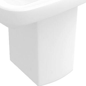 Villeroy & Boch Copri-scarico Sentique per lavabo, bianco alpino con rivestimento CeramikPlus 5222