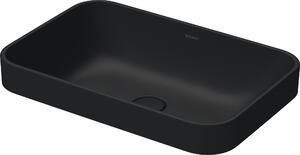 Duravit Happy D.2 Plus Évier à poser, 600x400 mm, rectifié, sans trop-plein, sans trou de robinet établi, 23596013001, 23596013001