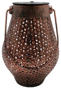 Lanterna solare decorativa effetto ombra vintage DOTY H17cm