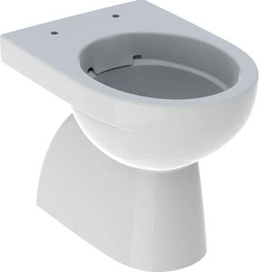 Geberit Renova WC au sol, chasse deau basse, sortie verticale, forme partiellement fermée, Rimfree, 500.399.01.2, 500.399.01.2