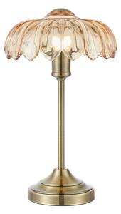 Lampade da tavolo Markslöjd, Kurage, Bronzo / Ottone anticato, Soggiorno, Vetro