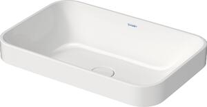 Duravit Happy D.2 Plus Évier à poser, 600x400 mm, rectifié, sans trop-plein, sans trou de robinet établi, 2359601300, 2359601300