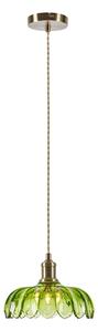 Lampada a sospensione Markslöjd, Kurage, dimmerabile, Verde, Cucina, Vetro