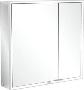 Villeroy & Boch My View Now Armoire de toilette apparente, 2 portes, avec éclairage, avec variateur à détecteur, 800x750x168mm, A4558000, A4558000