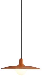 Lampada a sospensione retrò arancione per sistema a binario monofase - Slimline Panzi