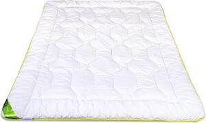 Coperta antiallergica 155x200 Bamboo duo 1400 g bianco AMZ