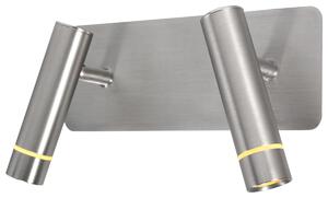 Steinhauer - faretto - Volari - acciaio - plastica metallo - lampada da letto - LED - 4713ST