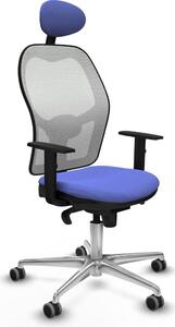 Sedia da ufficio con poggiatesta Jorquera Piqueras y Crespo 1D086G1 Blu chiaro
